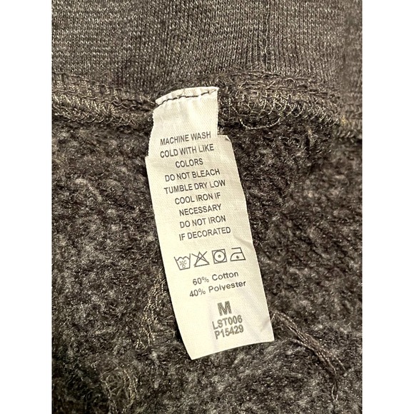 BABES Set Charcoal Grey Comfy Sweatsuit Lounge Jogger + Hoodie Size M + L - Picture 3 of 5